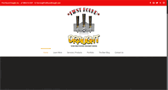 Desktop Screenshot of firstrounddraught.com