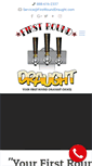 Mobile Screenshot of firstrounddraught.com